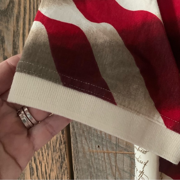 Men’s L COTTON TRADERS SPORT Polo Shirt Declaration of Independence S/S Flag EXC - Picture 7 of 11